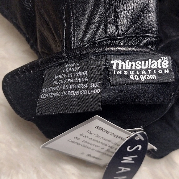 Swany Thinsulate 3M Insulation Leather Gloves - Picture 5 of 10